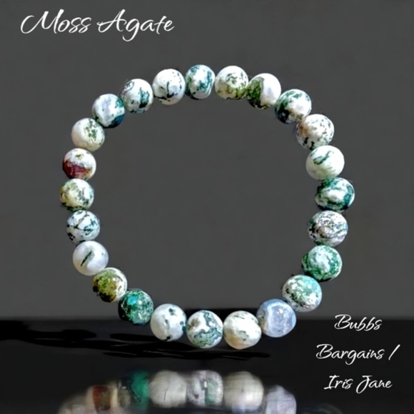 Jewelry - Tree Agate Bracelet - 8mm Unisex